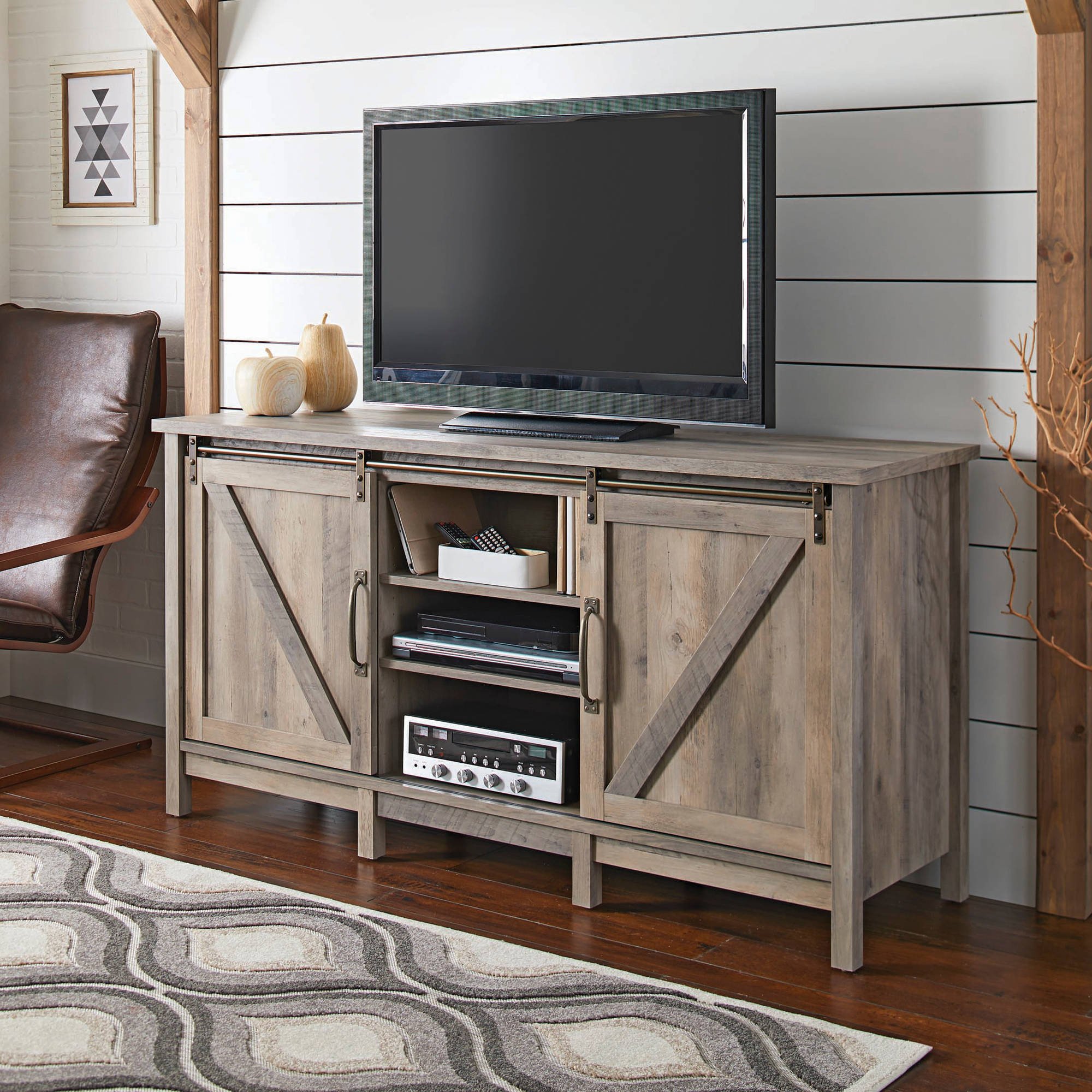 Farmhouse Tv Stand Design Ideas and Decor Elegant Better Homes and Gardens Modern Farmhouse Tv Stand for Tvs Up to 60&quot; Rustic