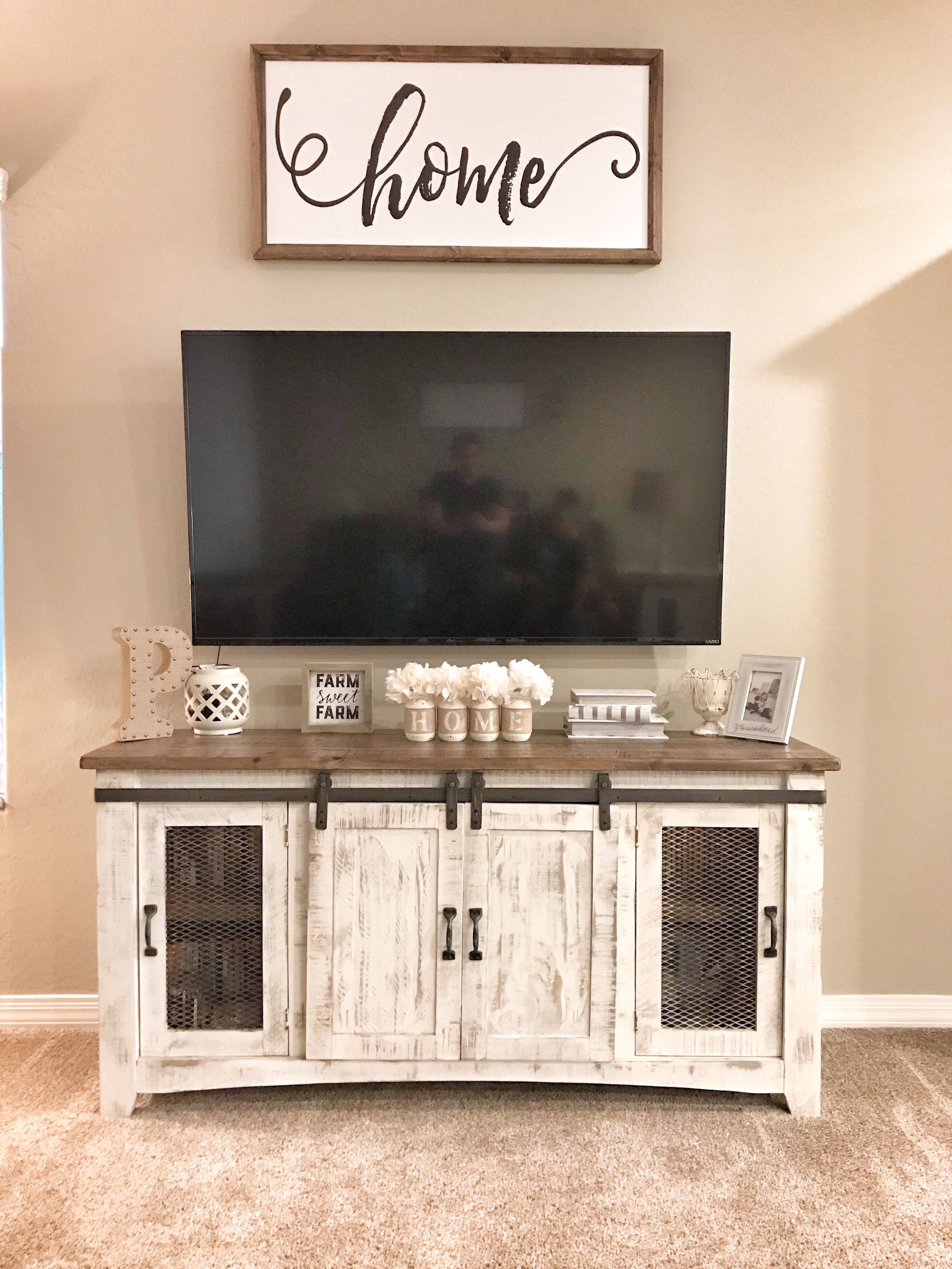 Farmhouse Tv Stand Design Ideas and Decor New Farmhouse Tv Stand Tv Stand Decor Media Stand Decor New Home Decor