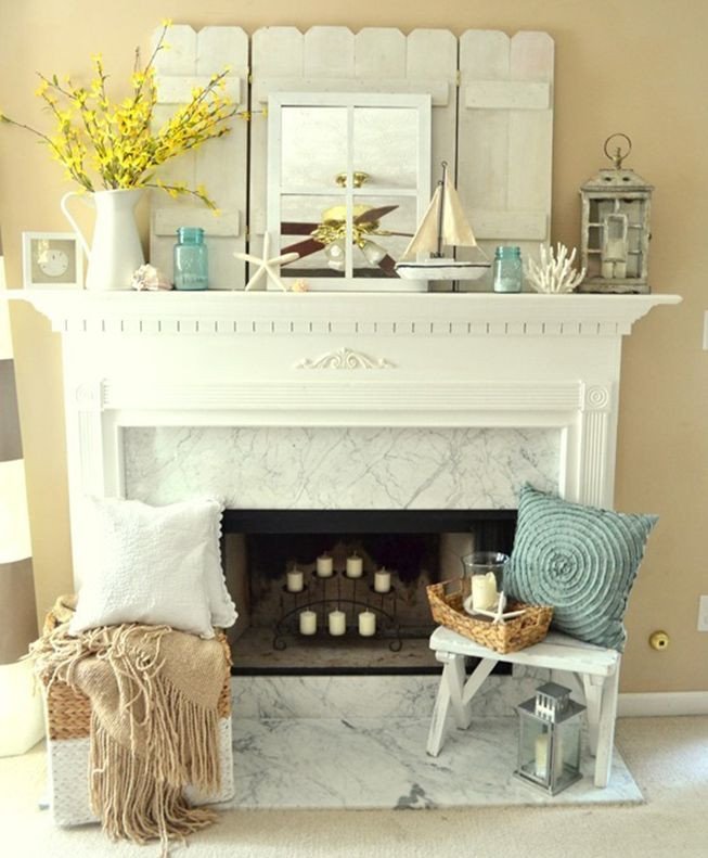 Fireplace Mantel Decor Ideas Home Beautiful 10 Fireplace Mantel Décor Ideas Furniture Home Ideas Pinterest