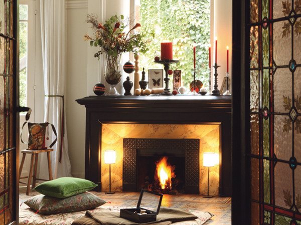 Fireplace Mantel Decor Ideas Home Beautiful 40 Christmas Fireplace Mantel Decoration Ideas