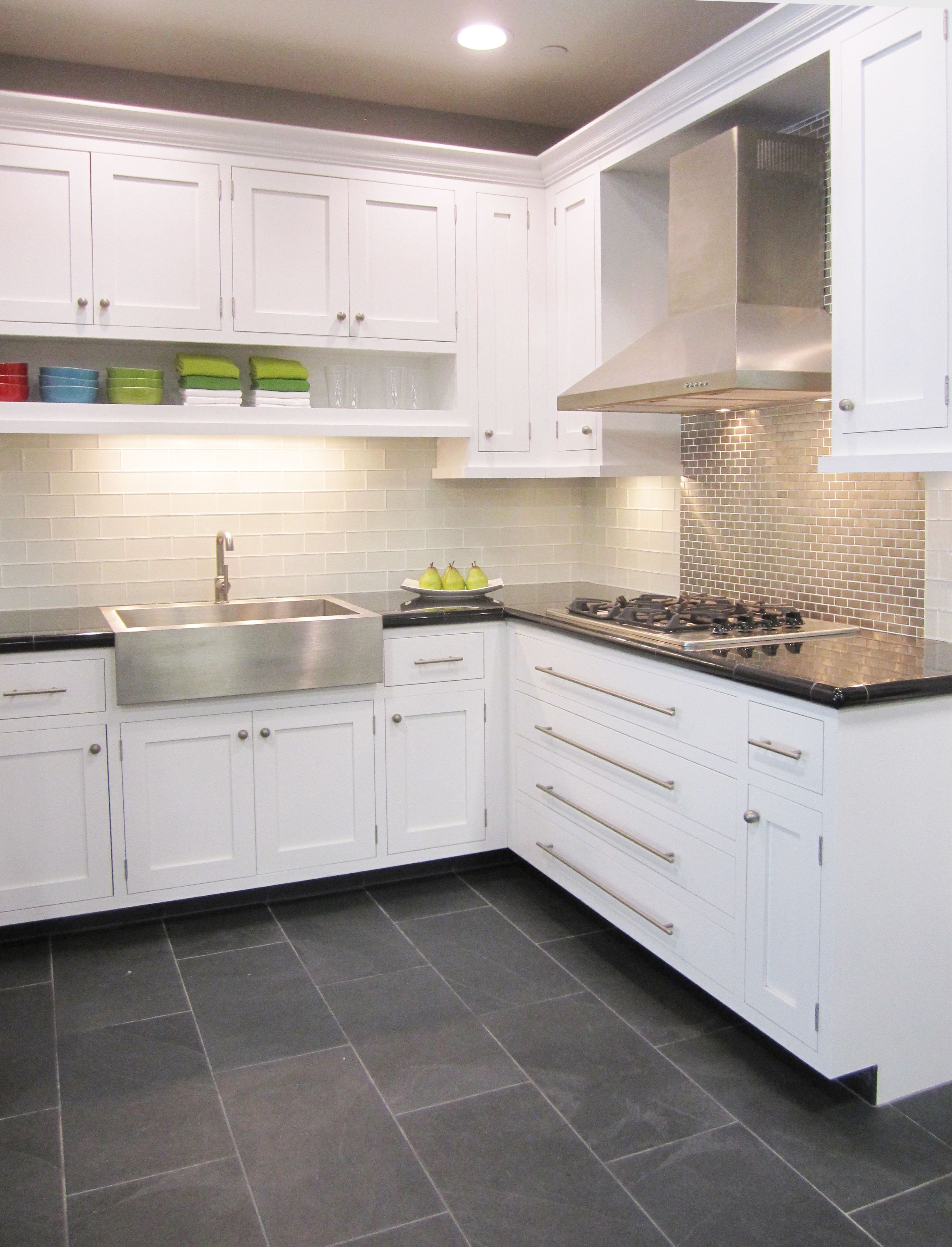 Floor and Decor Backsplash Tile Unique Frosted White Glass Subway with Stainless Steel thetileshop Kitchen Tile