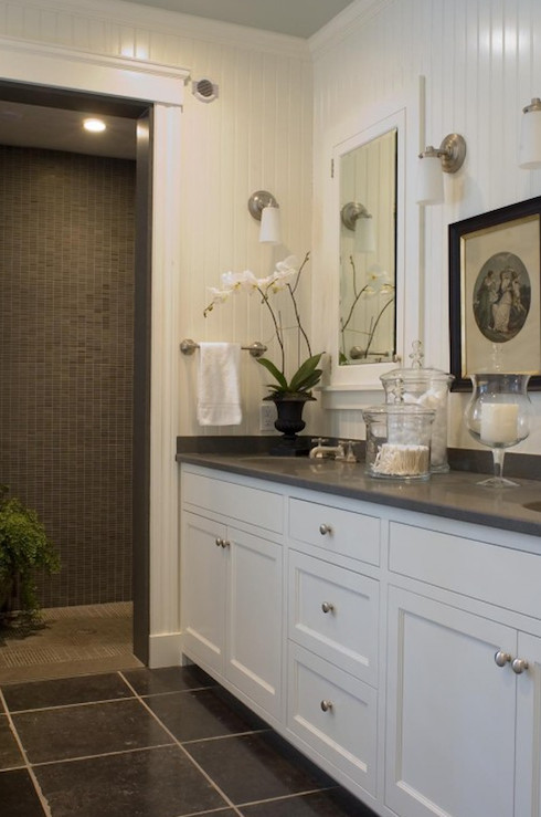 Floor and Decor Bathroom Vanities Fresh Beadboard Backsplash Transitional Bathroom Mccoppin Studios