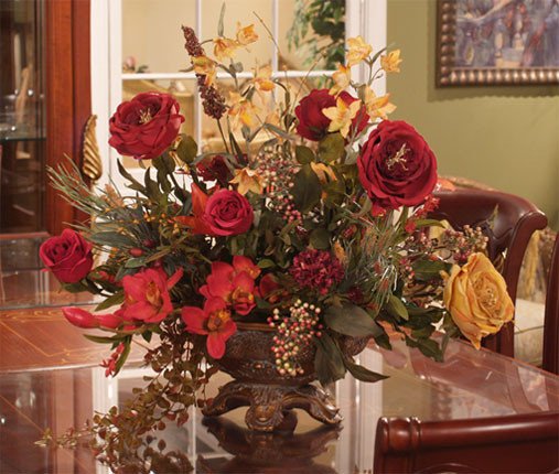 Flower Arrangements for Home Decor Elegant Floral Home Decor Silk Flowers Silk Flower Arrangements