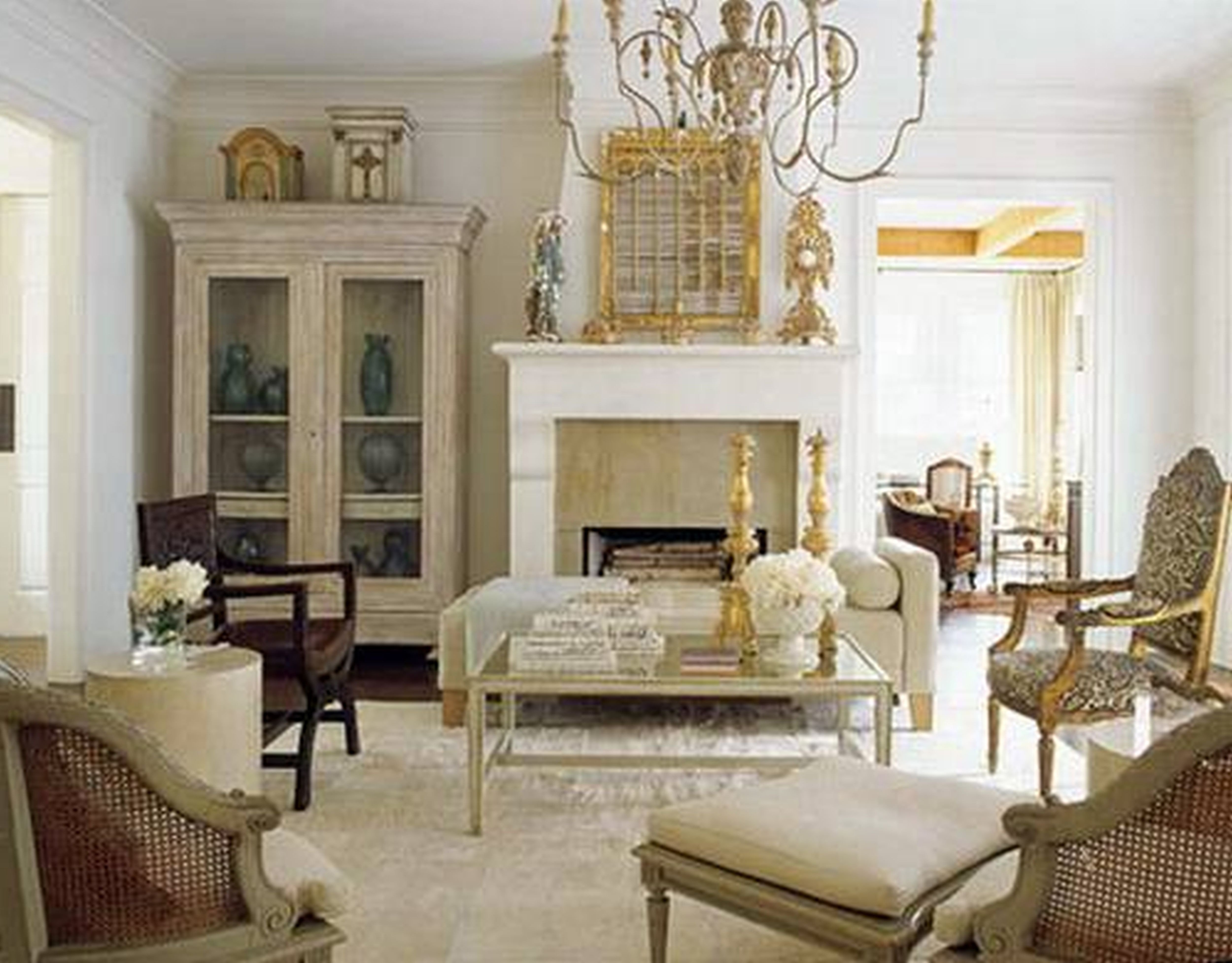 french country lighting for living room