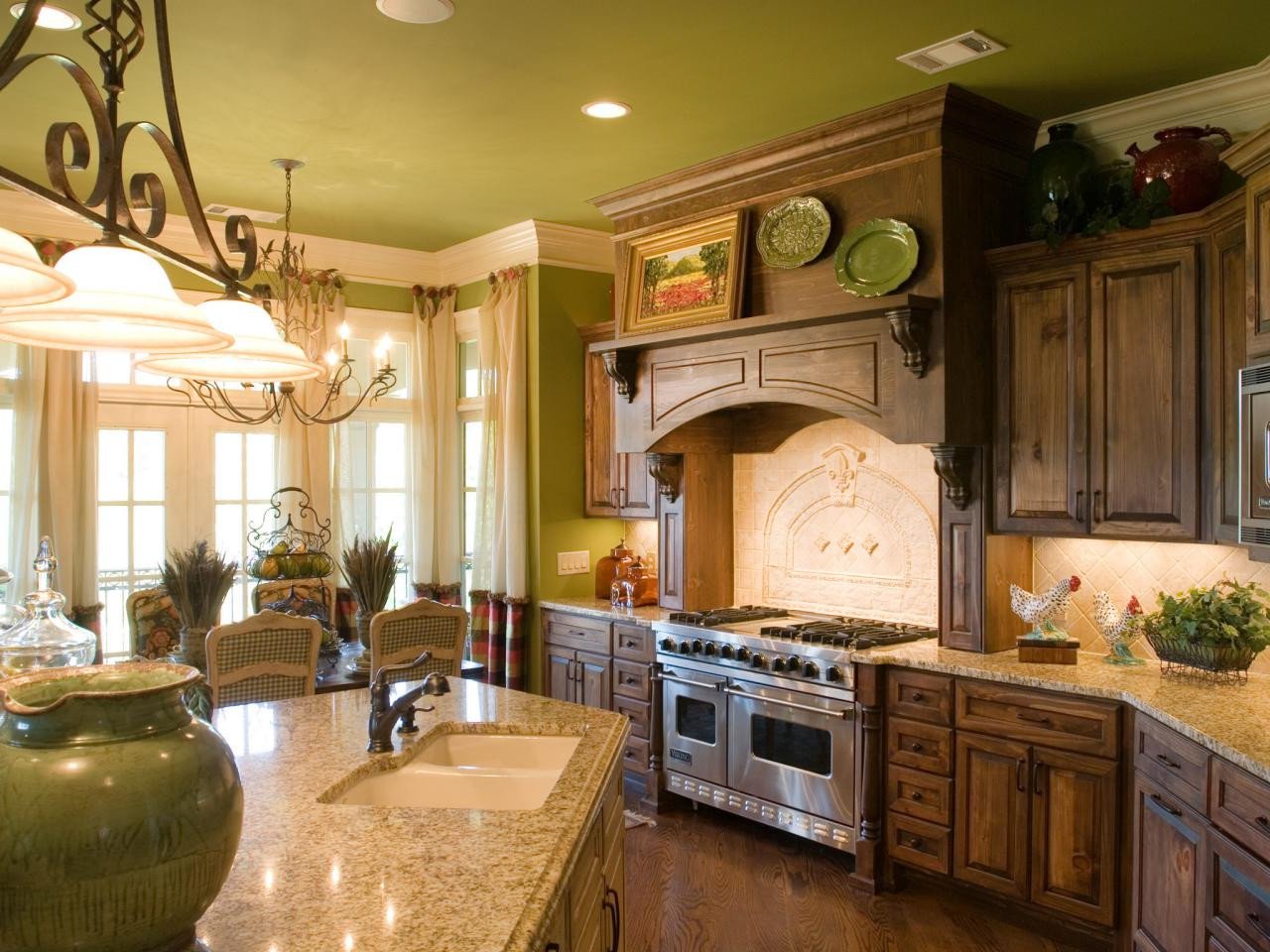 French Country Kitchen Wall Decor Beautiful French Country Kitchen Cabinets &amp; Ideas From Hgtv