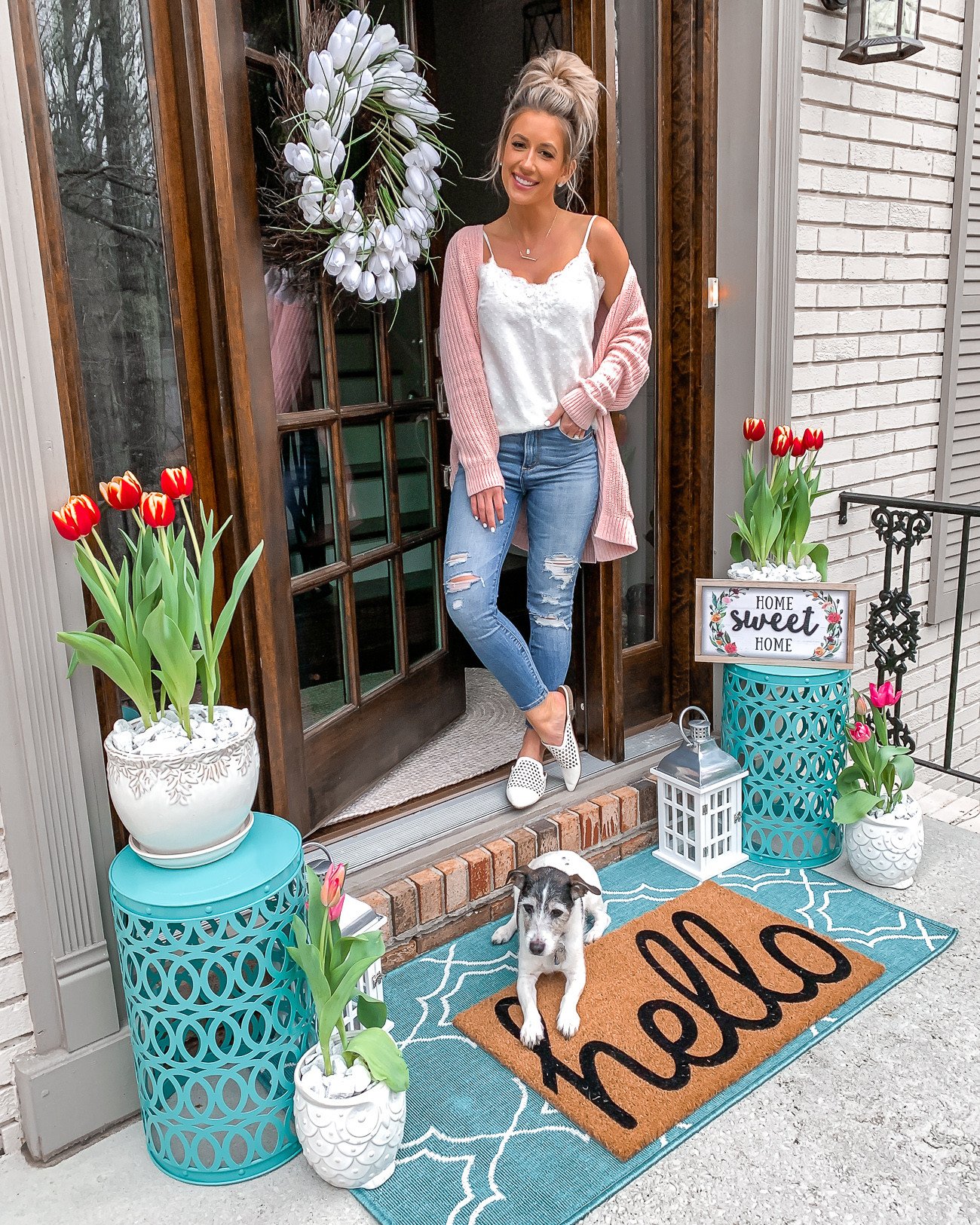 SPRING FRONT PORCH – Styled Adventures