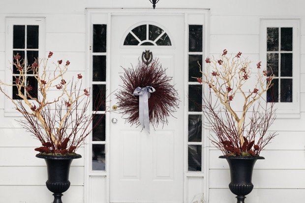 Front Door Decor for Winter Fresh Front Door Decorating for Fall &amp; Winter