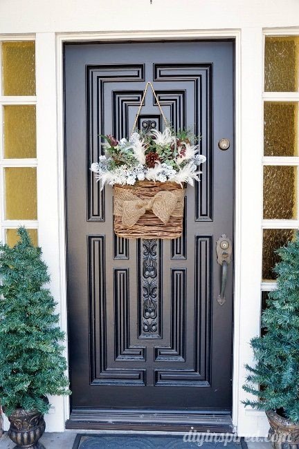 Front Door Decor for Winter Lovely Winter Wreath for after Christmas Diy Inspired