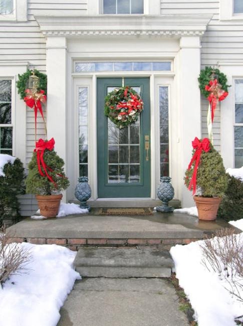 Front Door Decor for Winter New 25 Beautiful Christmas Wreaths and Garlands Winter Door Decoration Ideas