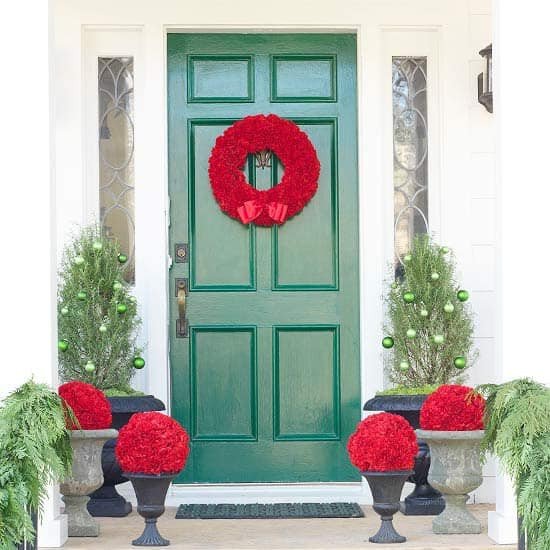 Front Door Decor for Winter New 50 Fabulous Outdoor Christmas Decorations for A Winter Wonderland