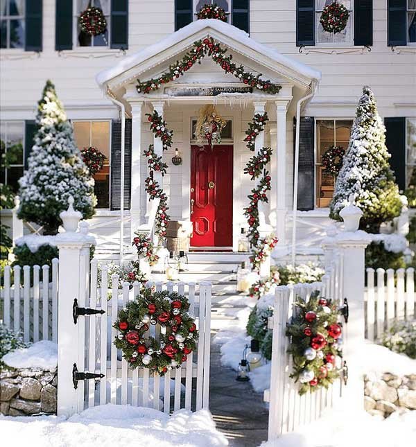 Front Porch Decor for Christmas Awesome 40 Cool Diy Decorating Ideas for Christmas Front Porch