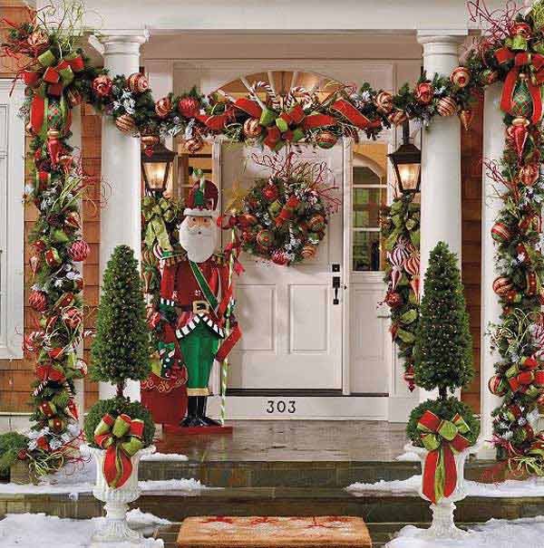 Front Porch Decor for Christmas Luxury 40 Cool Diy Decorating Ideas for Christmas Front Porch