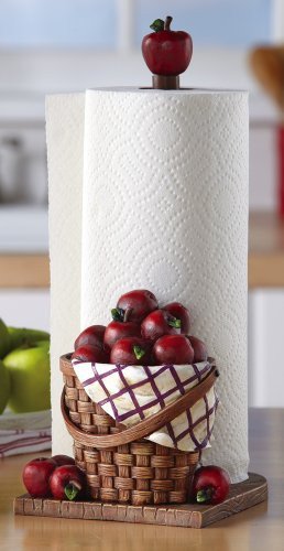 Fruit themed Kitchen Decor Collection Unique Red Apple Kitchen Paper towel Holder