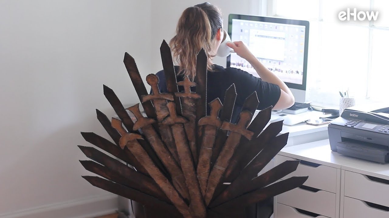 Game Of Thrones Office Decor Luxury Diy Game Of Thrones Iron Throne Fice Chair