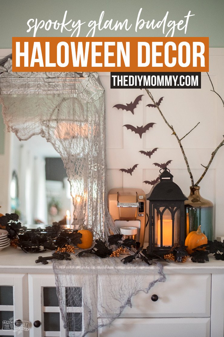 Glam Decor On A Budget Awesome Spooky Glam Halloween Decor Ideas On A Bud