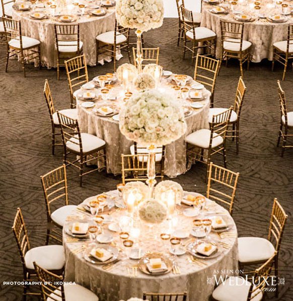 Gold and Ivory Wedding Decor Luxury 2014 Ivory Champagne An Gold Wedding Reception Decorations Archives Weddings Romantique