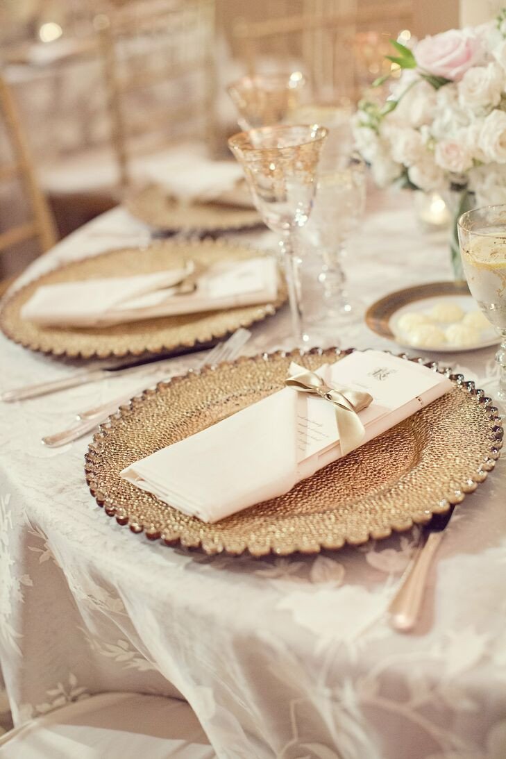 Gold and Ivory Wedding Decor Unique Gold and Ivory Table Decor