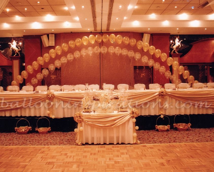 Gold and Ivory Wedding Decor Unique Wedding Balloon Decorations Ivory and Gold Ballooninspirations