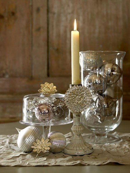 Gold and Silver Home Decor Inspirational 30 Sparkling Gold and Silver Christmas Decorations sortra