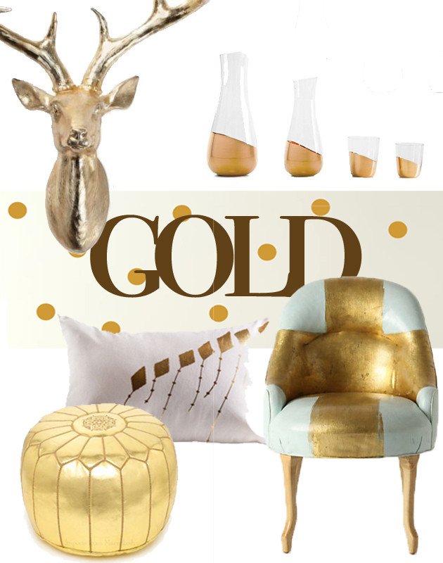 Gold and Silver Home Decor Inspirational Metallic Mania Decorating with Gold Silver and Copper the Interior Collective