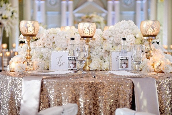 Gold and Silver Wedding Decor Fresh White Silver &amp; Gold Wedding at the Biltmore Ballrooms In atlanta Inside Weddings