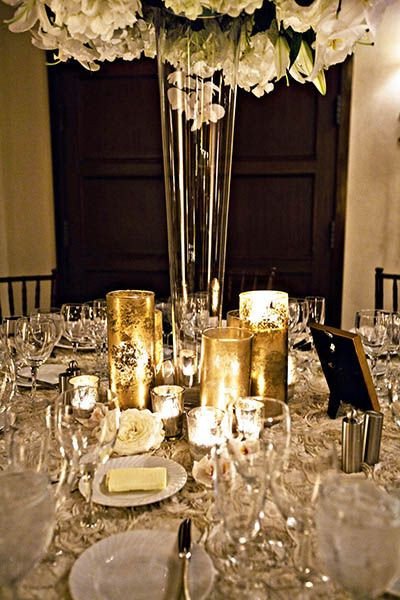 Gold and Silver Wedding Decor New Wedding theme Gold &amp; White – We Do Dream Weddings