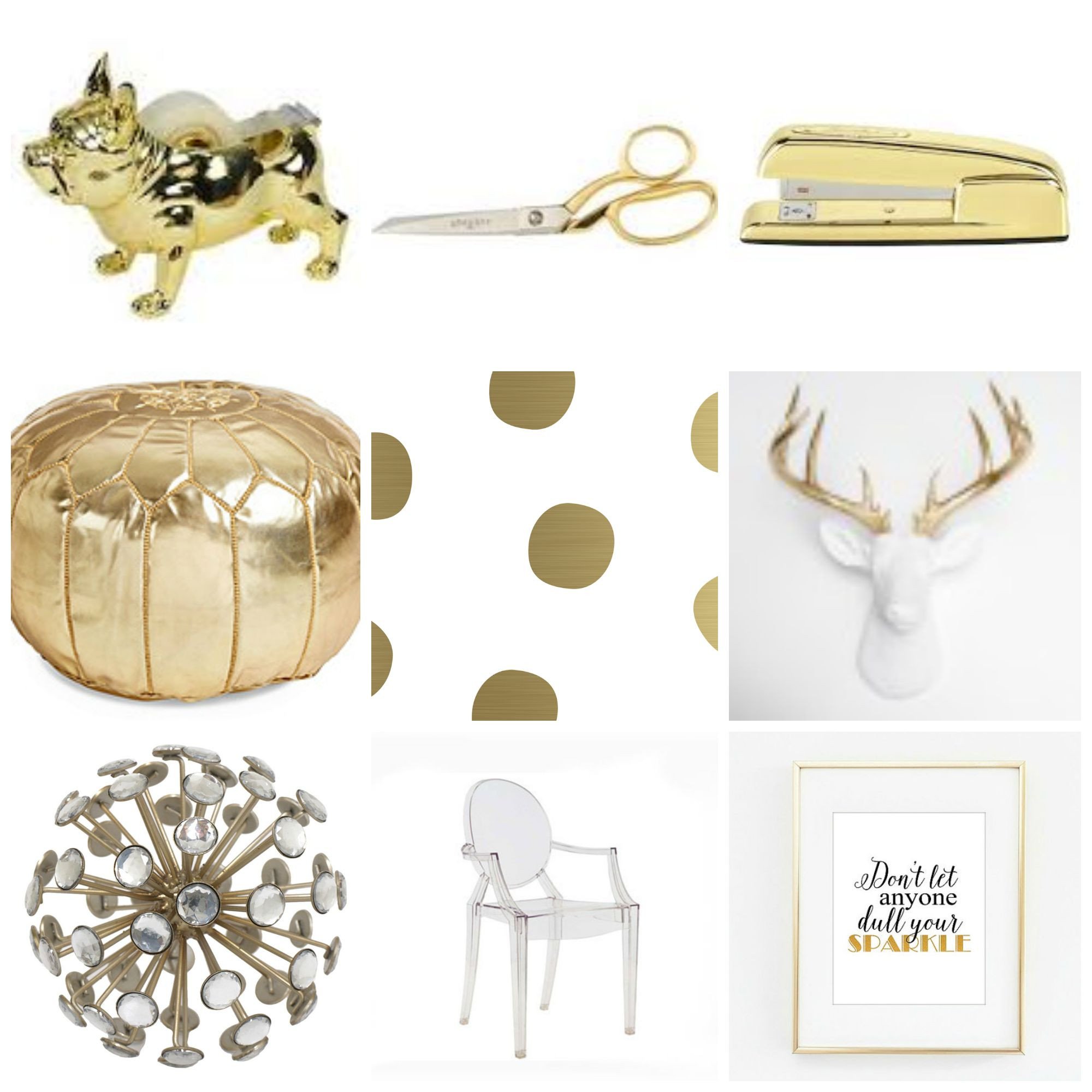 Gold and White Office Decor Fresh Gold Fice Décor for the Love Glitter