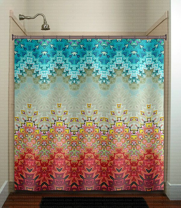 Gray and Turquoise Bathroom Decor Awesome Beautiful Fire and Ice Gray Turquoise Shower Curtain Bathroom
