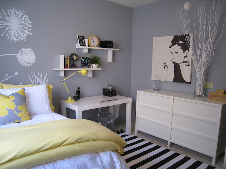 Gray and Yellow Bedroom Decor Awesome Yellow and Gray Bedroom Contemporary Bedroom Benjamin Moore Pigeon Gray