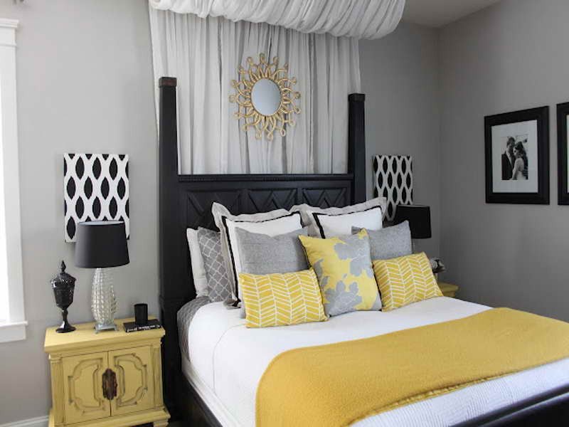 Gray and Yellow Bedroom Decor Awesome Yellow and Gray Bedroom Decorating Ideas Decor Ideasdecor Ideas