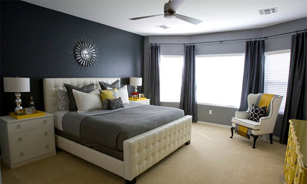 Gray and Yellow Bedroom Decor Fresh 15 Visually Pleasant Yellow and Grey Bedroom Designs