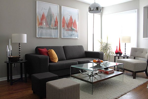 Gray Contemporary Living Room Best Of A Modern Gray Living Room Decoist
