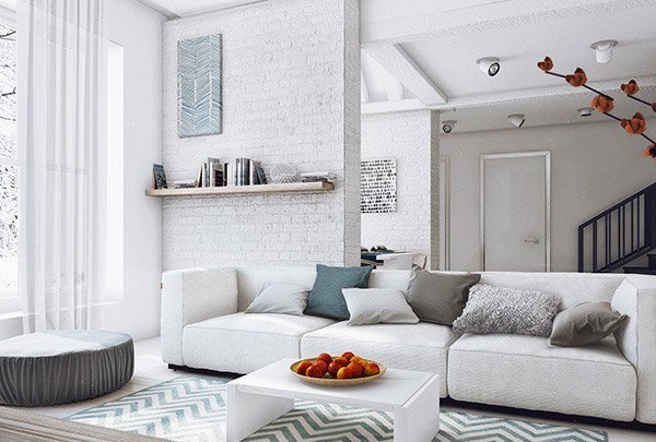 Gray Contemporary Living Room Elegant 15 Modern White and Gray Living Room Ideas