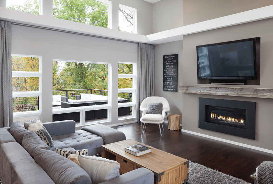 Gray Contemporary Living Room Luxury Gray Living Room Ideas