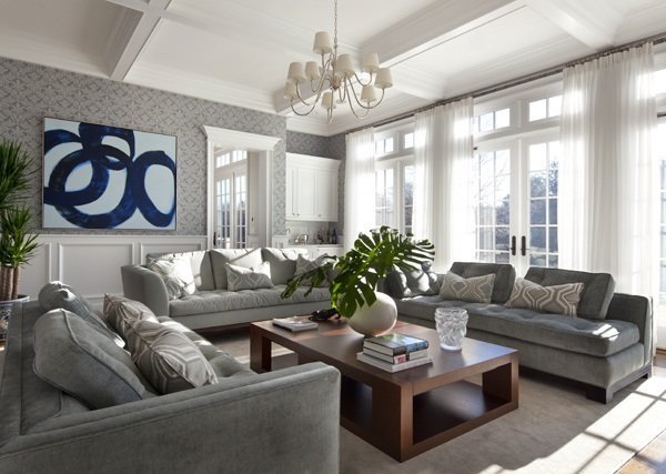 21 Gray living room design ideas