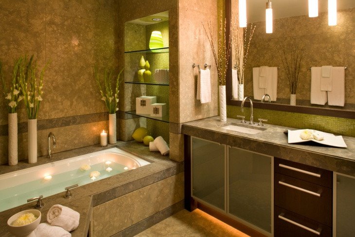 Green and Brown Bathroom Decor Awesome 20 Lime Green Bathroom Designs Ideas