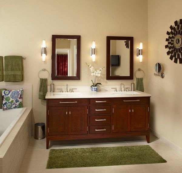 Green and Brown Bathroom Decor Fresh Decorating with Green 52 Modern Interiors to Accentuate Freshness