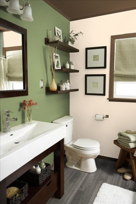 Green and Brown Bathroom Decor Inspirational Best 25 Bathroom Colors Ideas On Pinterest