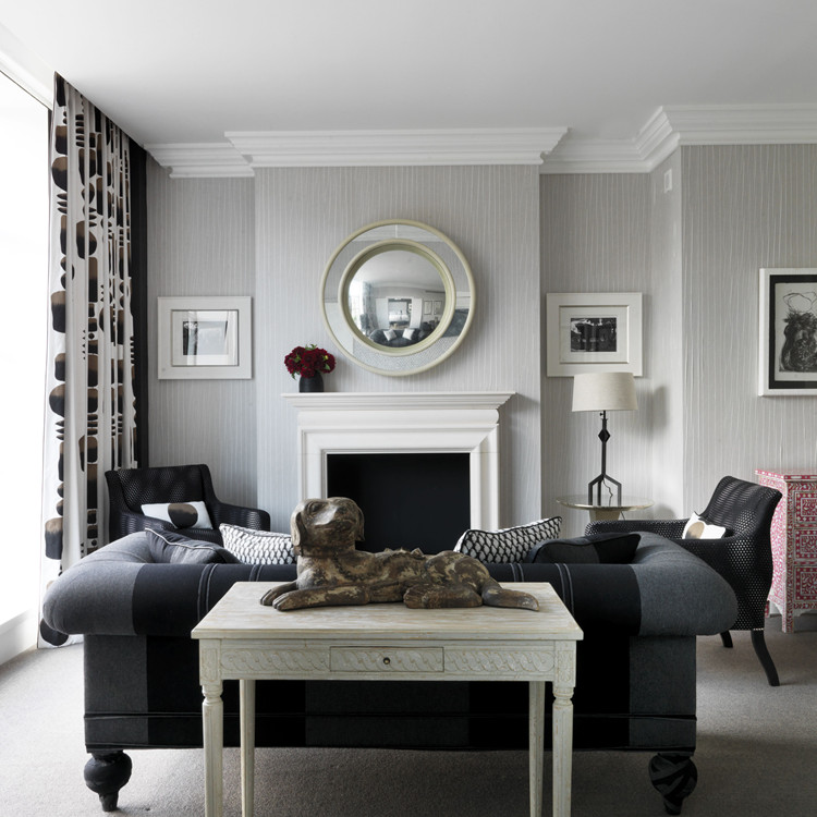 Grey and White Home Decor Awesome 4 Elegant All Grey Living Rooms