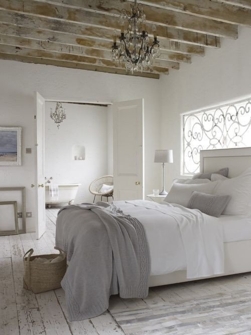 Grey and White Home Decor Inspirational White and Gray Rustic Country Bedroom Distressed Wood Floor Love It