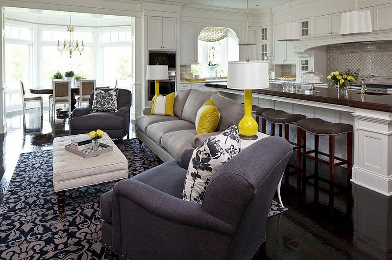 Grey and Yellow Decor Ideas Fresh Gray and Yellow Living Rooms S Ideas and Inspirations