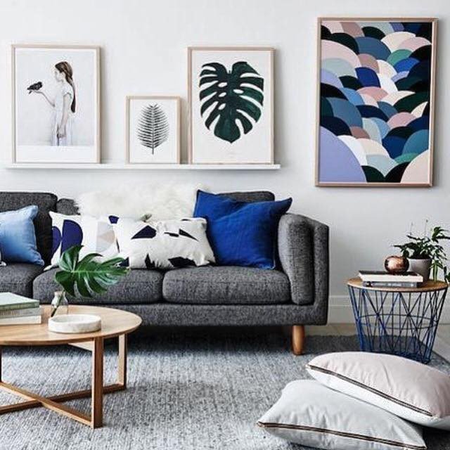 Grey sofa Living Room Decor Beautiful Living Room Inspiration How to Style A Grey sofa – the Habitat