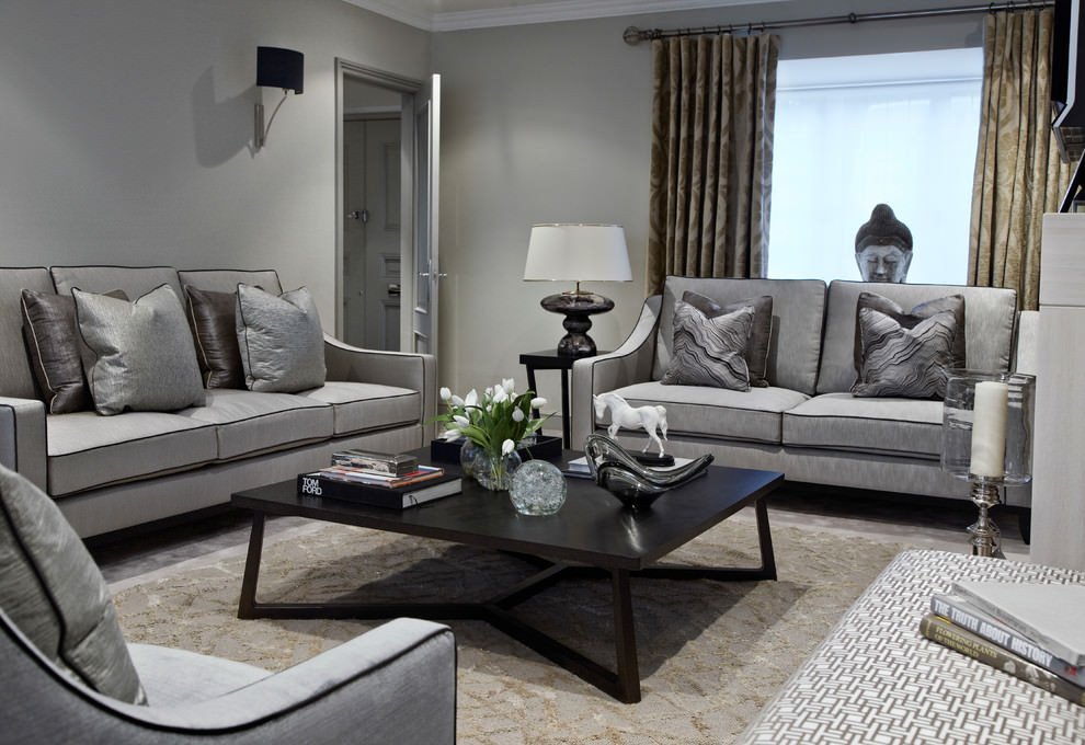 Grey sofa Living Room Decor Inspirational 24 Gray sofa Living Room Furniture Designs Ideas Plans