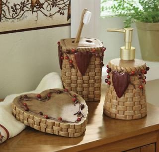 Heart and Star Kitchen Decor Beautiful Country Bath Accessories