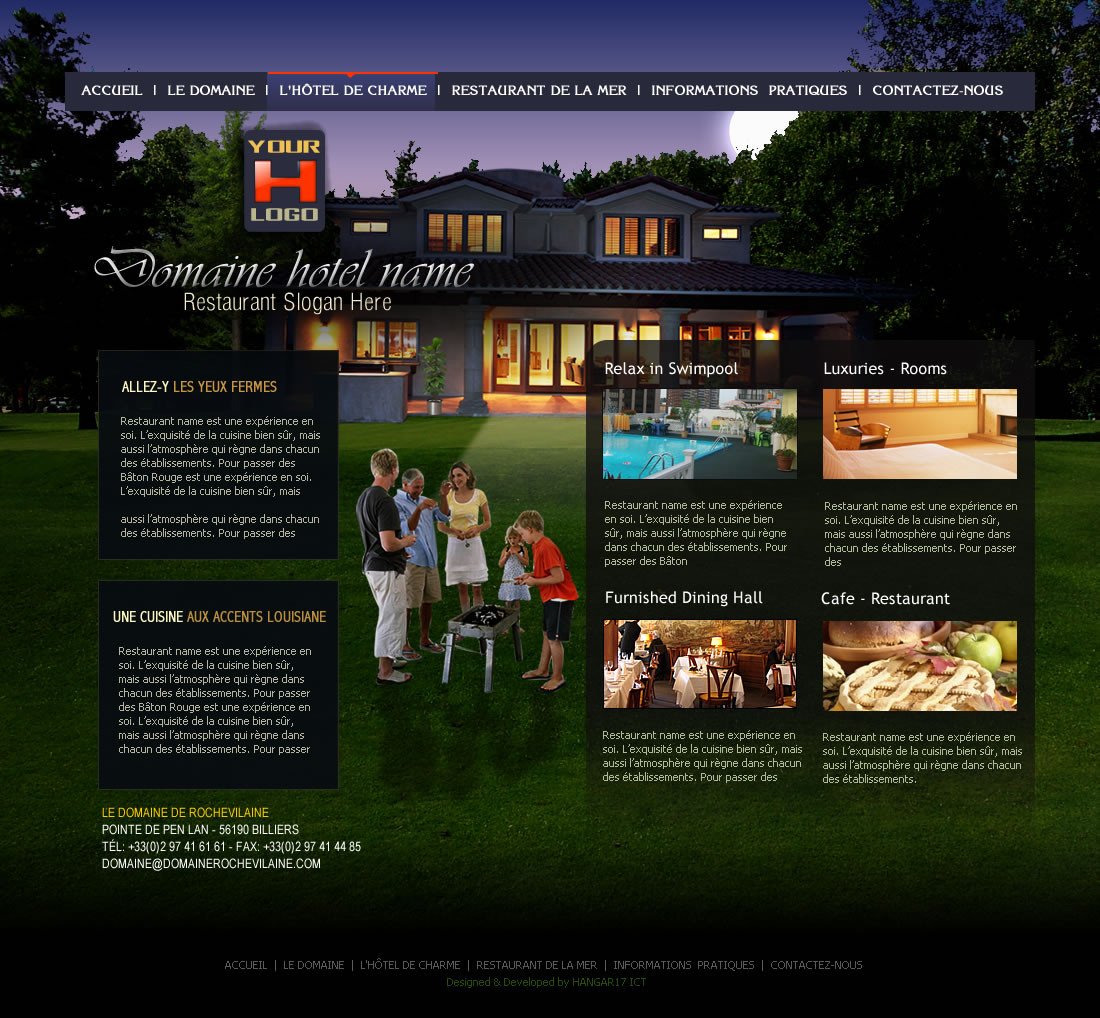 High End Home Decor Websites Beautiful Customized Web Design Creation for High End Restaurant