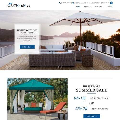 High End Home Decor Websites Beautiful High End Patio Furniture Website Redesign