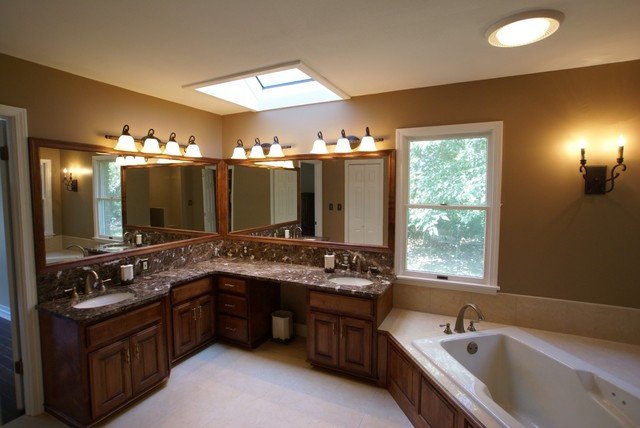 His and Her Bathroom Decor New His and Hers Bathroom Traditional Bathroom St Louis by Life Style Design Llc