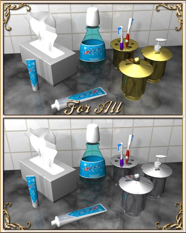 His and Hers Bathroom Decor Elegant Bathroom Accessories A Doodle Design Creation at Hivewire 3d