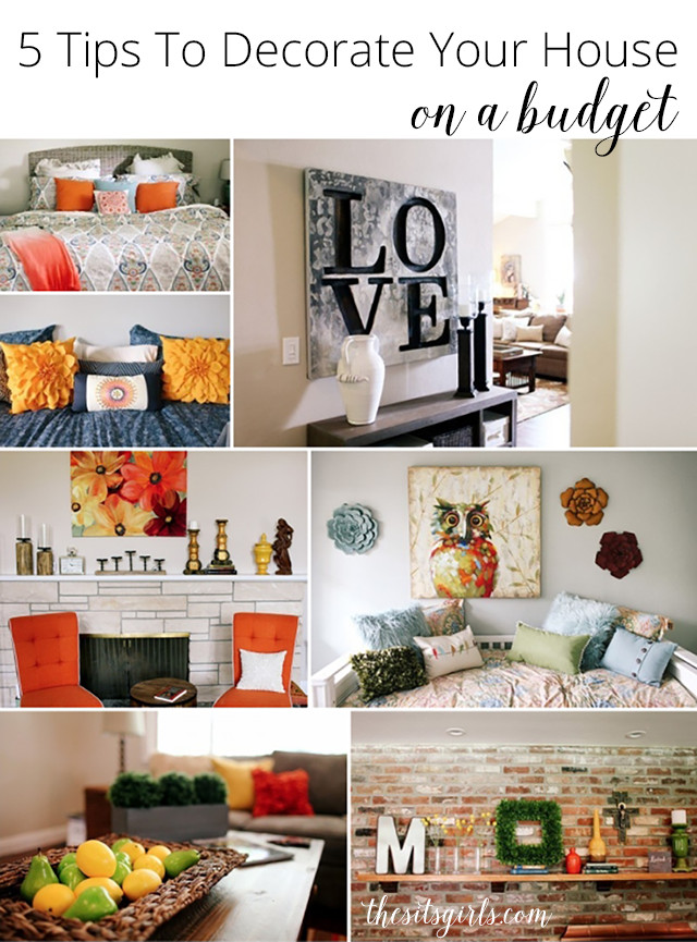 Home Decor On A Budget Best Of 5 Tips to Decorate Your House A Bud