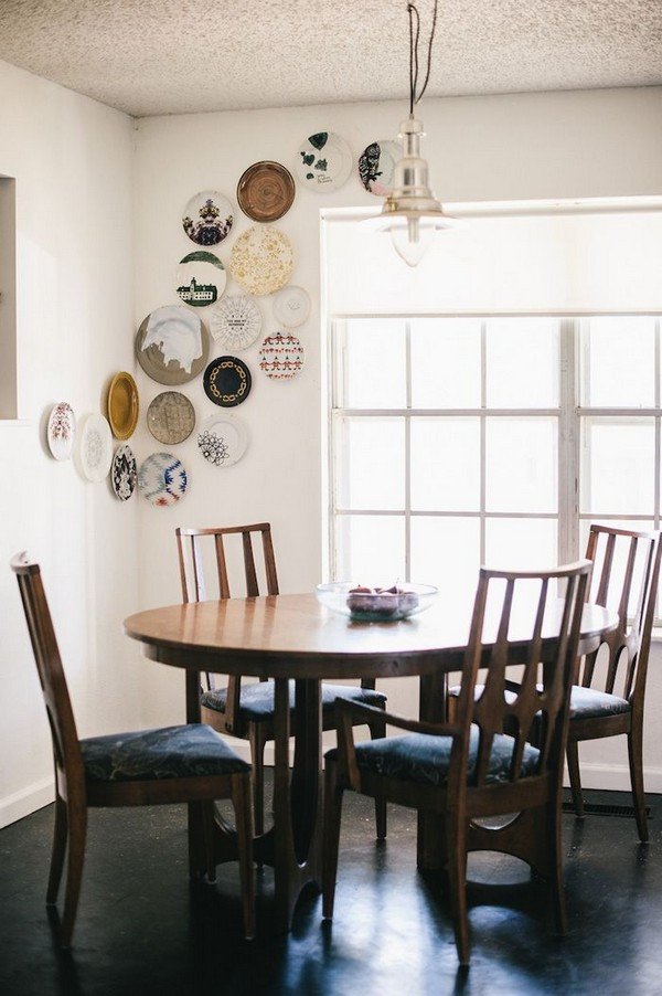 Home Decor Wall Art Ideas New Decorative Plates In Wall Décor 15 Inspiring Ideas